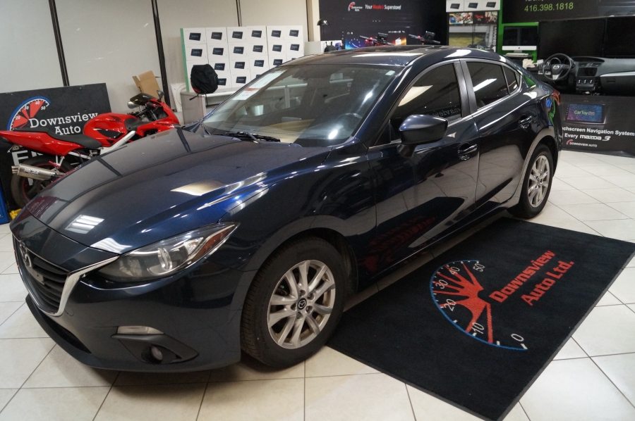 Blue 2014 Mazda MAZDA3 GS Sedan Sedan Manual