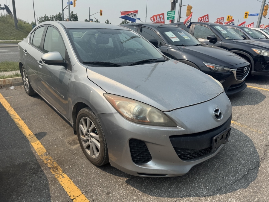 Silver 2012 Mazda MAZDA3 Sedan Automatic