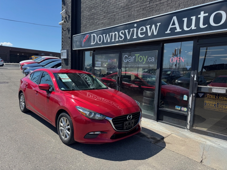 Red 2018 Mazda MAZDA3 Sedan Automatic