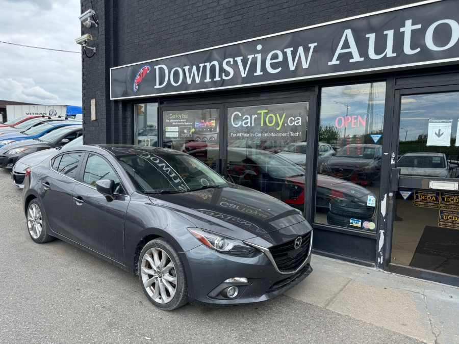 Gray 2014 Mazda MAZDA3 Sedan  Automatic