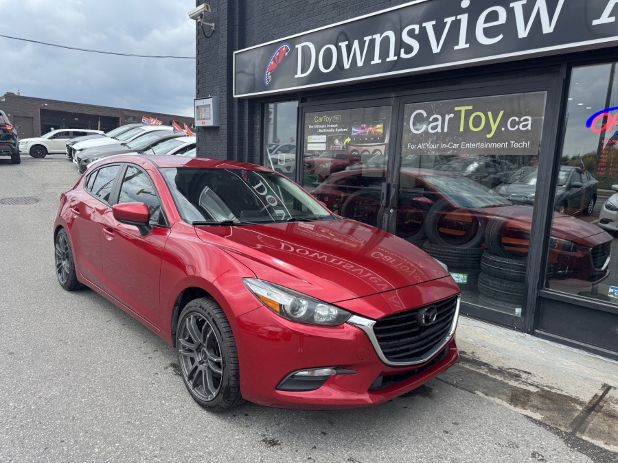 Red 2018 Mazda MAZDA3 Sport Hatchback Manual