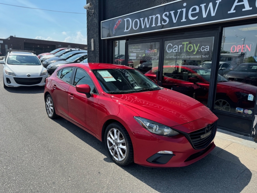 Red 2016 Mazda MAZDA3 Sport Hatchback Automatic