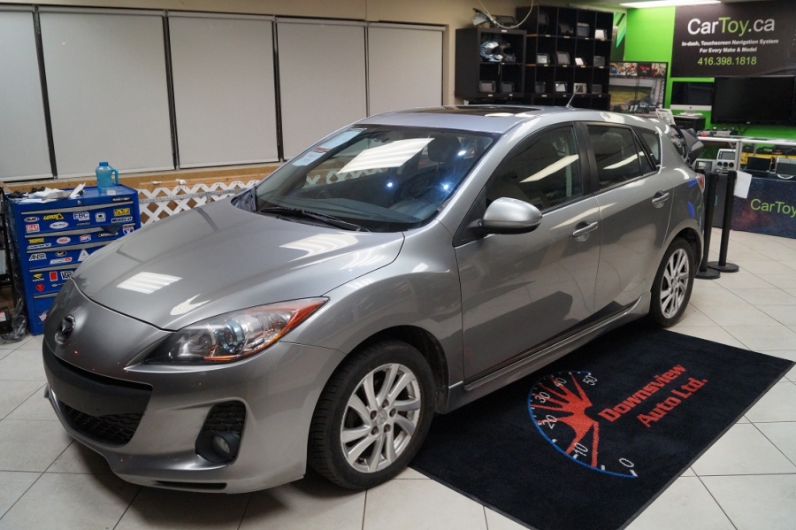 Silver 2012 Mazda MAZDA3 Sport Hatchback Automatic