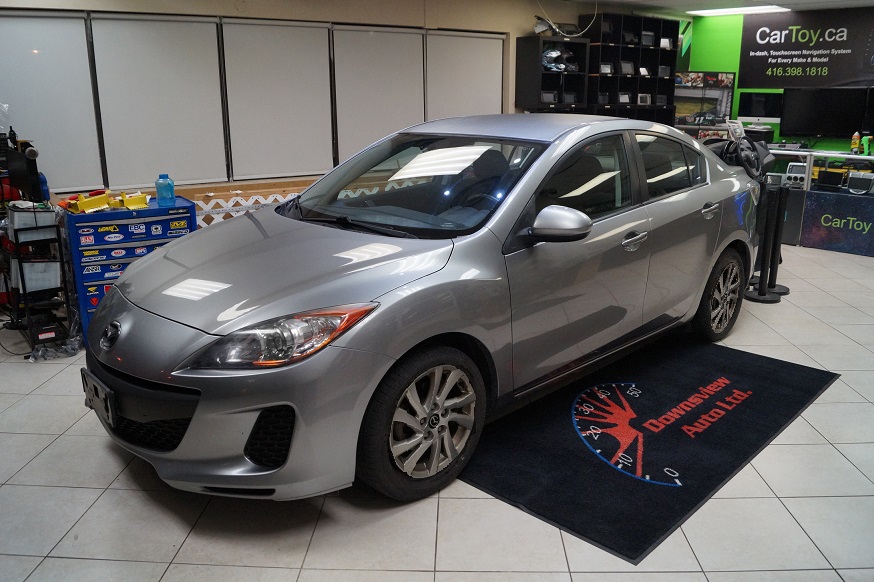 Silver 2013 Mazda MAZDA3 Sedan Automatic