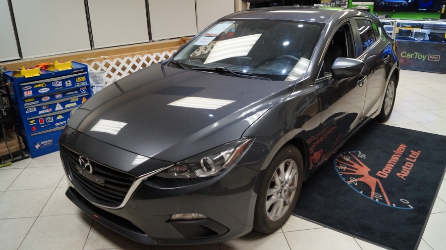 Gray 2015 Mazda MAZDA3 Sedan  Automatic