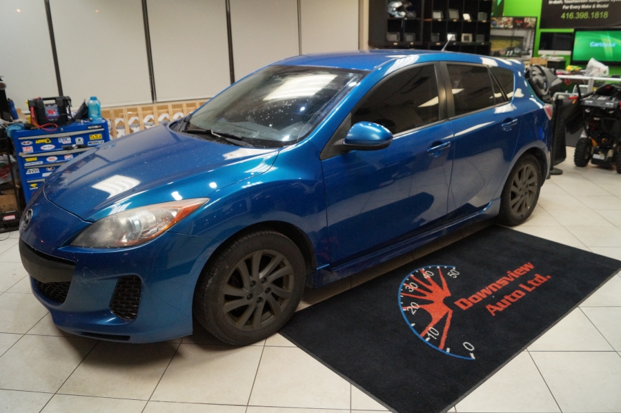 Blue 2013 Mazda MAZDA3 Sport Wagon  Automatic