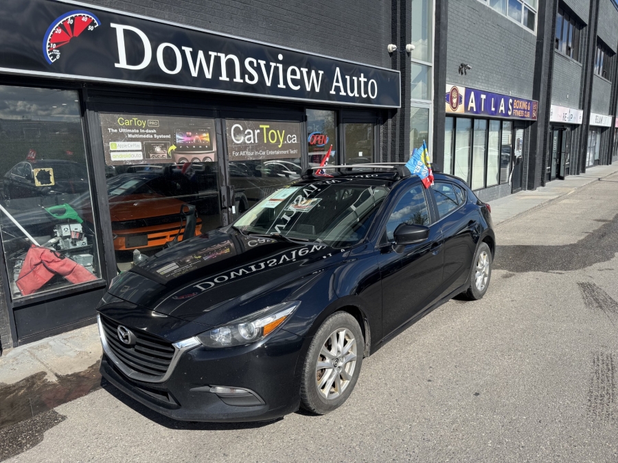 Black 2018 Mazda MAZDA3 Sport Hatchback  Automatic