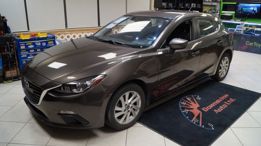 Brown 2014 Mazda MAZDA3 Sport Hatchback  Automatic