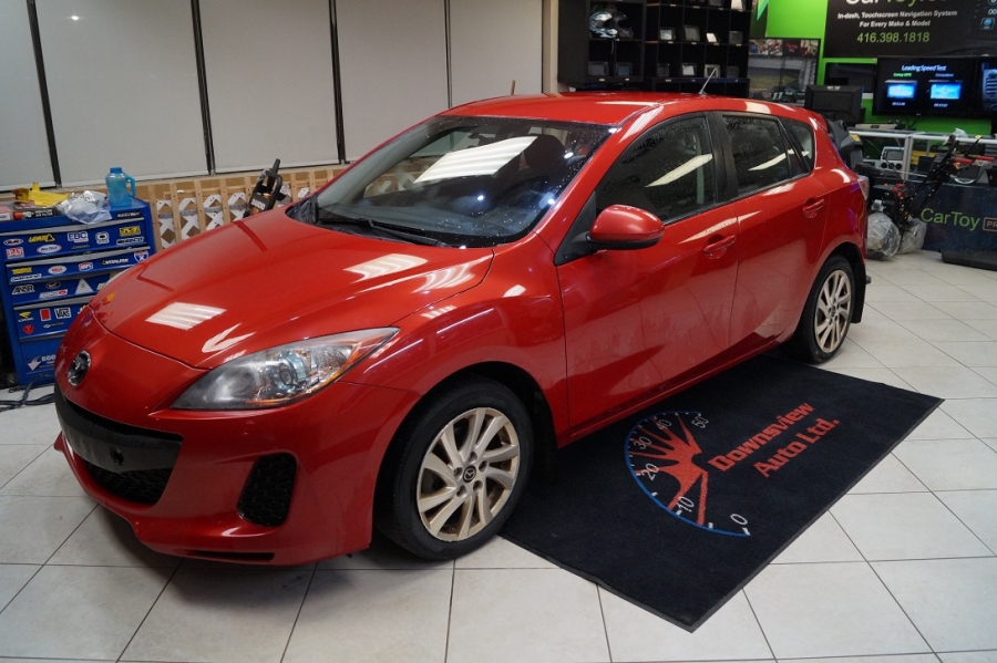 Red 2013 Mazda MAZDA3 Sport Wagon Automatic