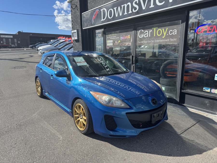 Blue 2012 Mazda MAZDA3 Sport Hatchback Manual