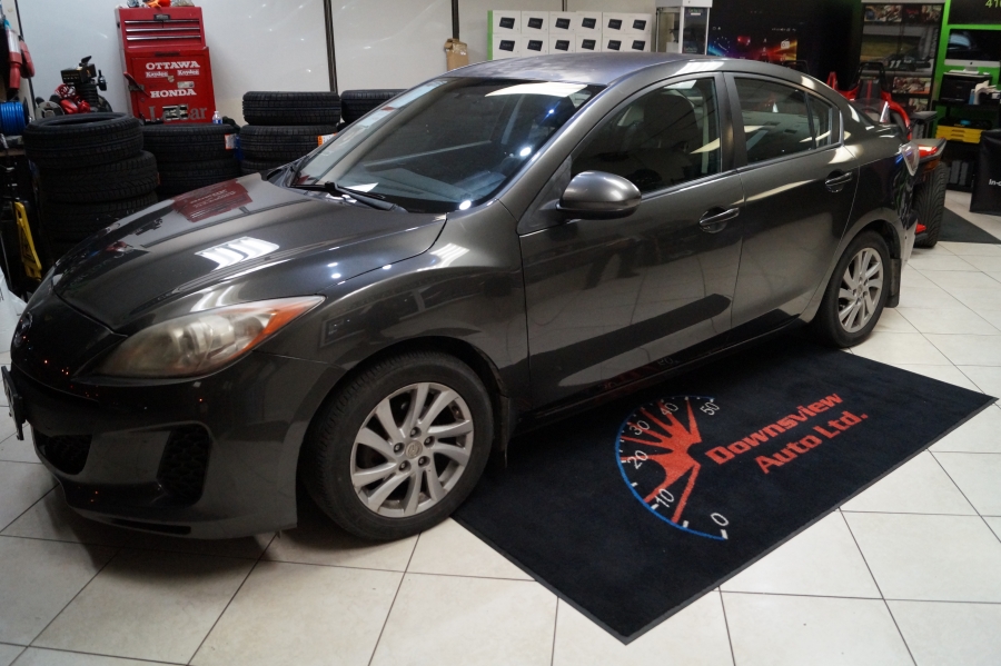 Gray 2013 Mazda MAZDA3 Sedan  Automatic