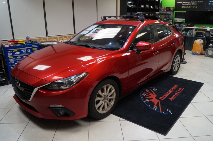 Red 2016 Mazda MAZDA3 Sedan Automatic