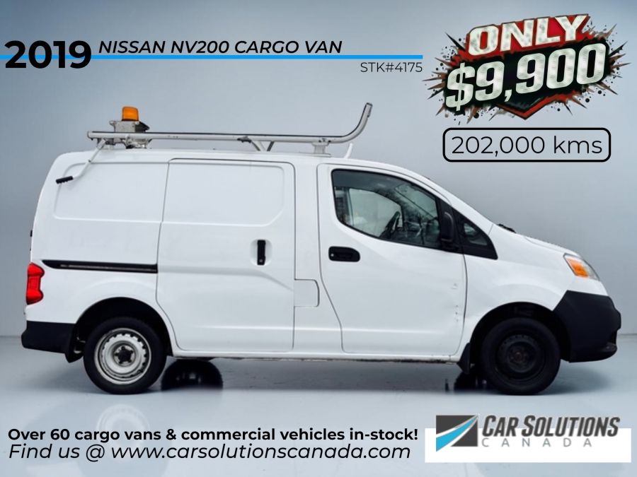 White 2019 Nissan NV200 Van Automatic