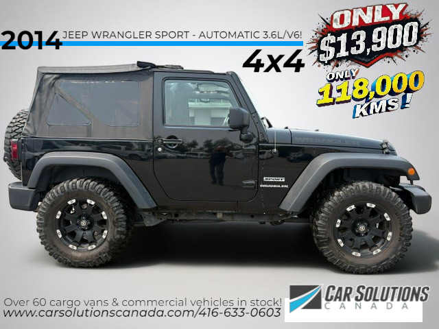Black 2014 Jeep Wrangler SUV / Crossover Automatic
