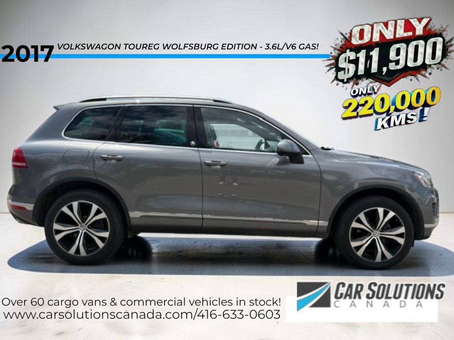 Gray 2017 Volkswagen Touareg SUV / Crossover Automatic