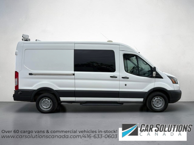 White 2015 Ford Transit Cargo Van Rear-Wheel Drive Automatic