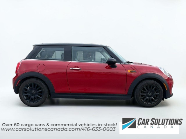 Red 2017 MINI Cooper Hatchback Front-Wheel Drive Automatic
