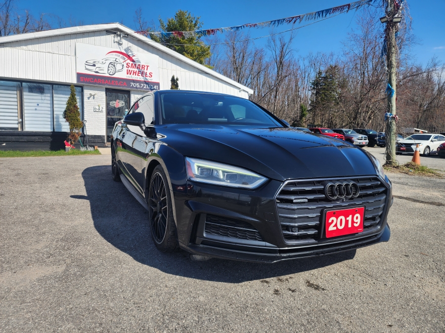 Black 2019 Audi A5 Coupe Automatic