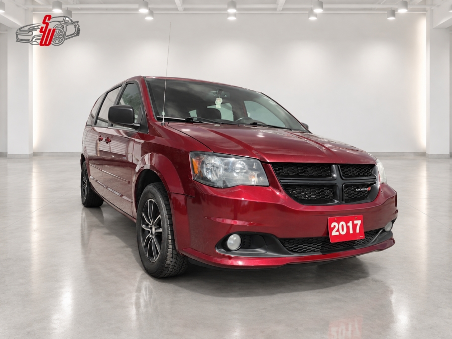 Red (MAROON) 2017 Dodge Grand Caravan Minivan Front-Wheel Drive Automatic