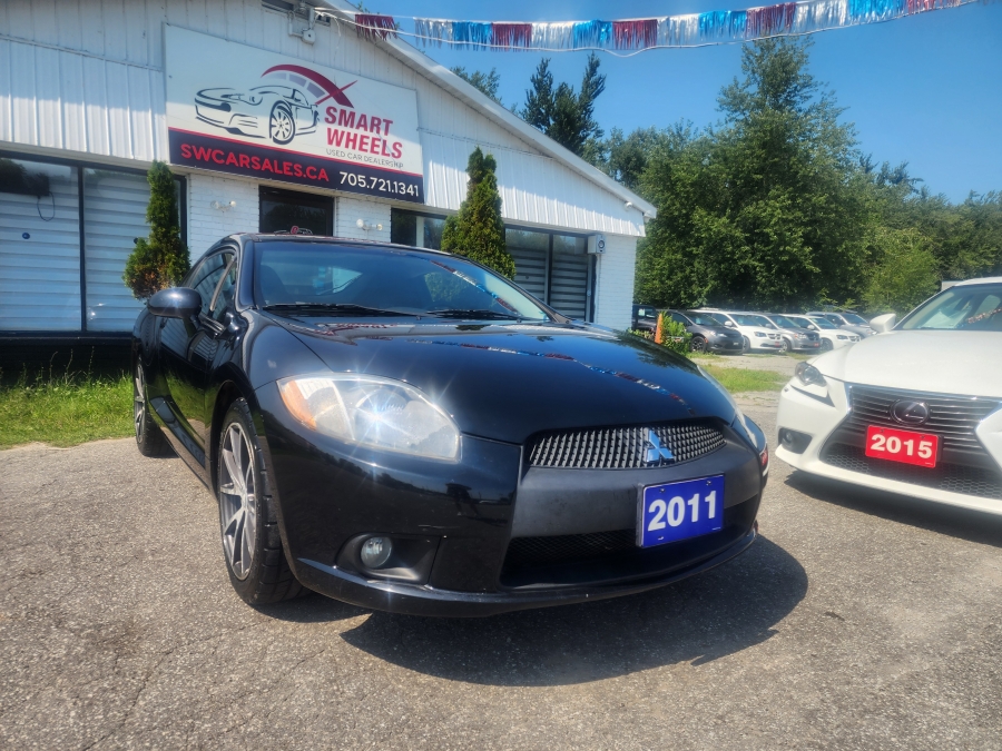 Black 2011 Mitsubishi Eclipse Coupe Front-Wheel Drive Automatic