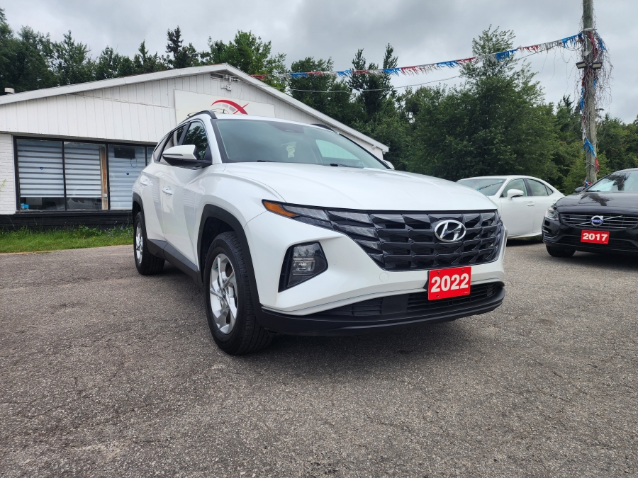 White 2022 Hyundai Tucson SUV / Crossover All-Wheel Drive Automatic