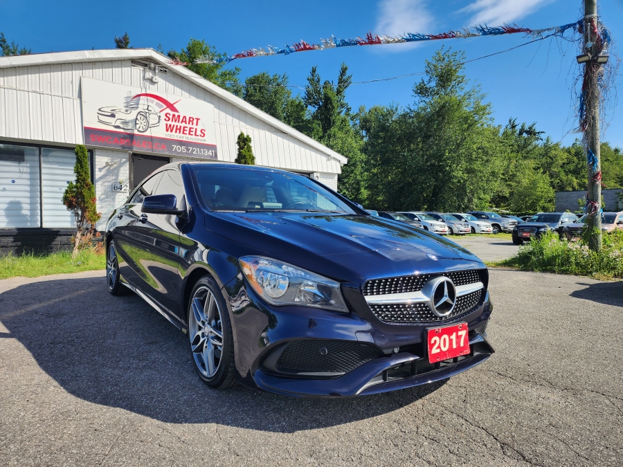Blue 2017 Mercedes-Benz CLA Sedan All-Wheel Drive Automatic