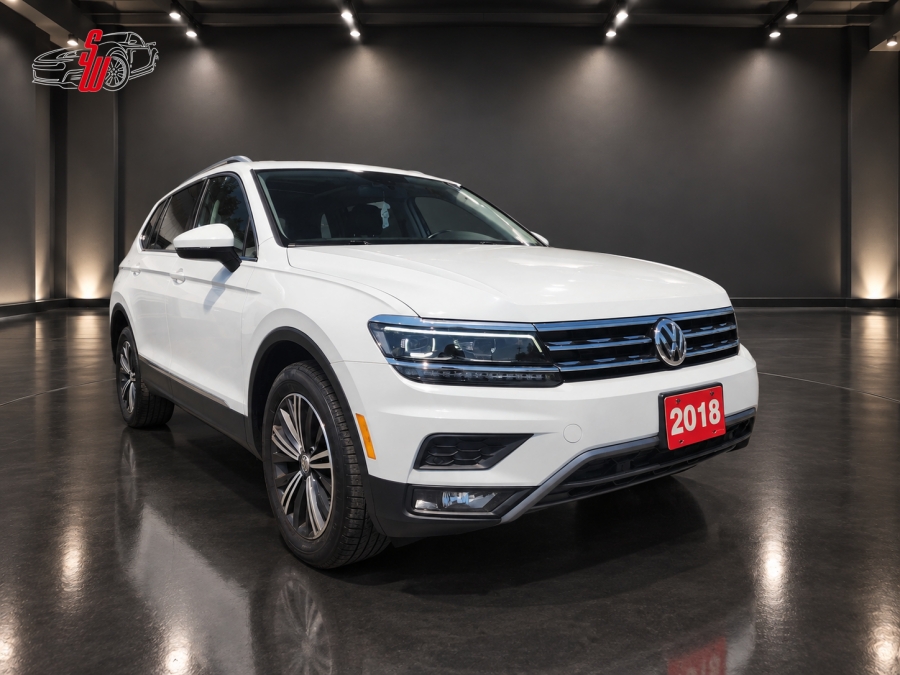 White 2018 Volkswagen Tiguan SUV / Crossover All-Wheel Drive Automatic