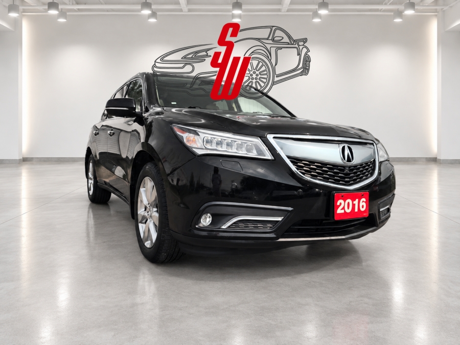 Black 2016 Acura MDX SUV / Crossover Automatic