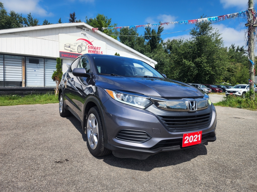 Gray 2021 Honda HR-V SUV / Crossover All-Wheel Drive Automatic