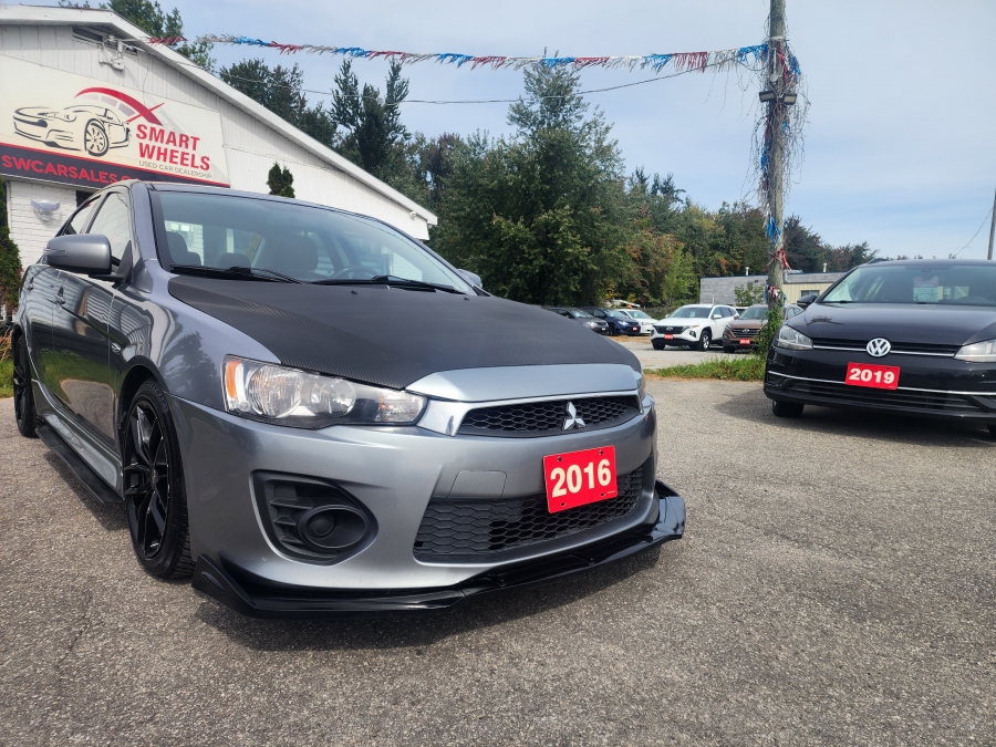 Gray 2016 Mitsubishi Lancer Sedan Front-Wheel Drive Automatic