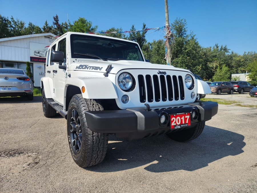 White 2017 Jeep Wrangler SUV / Crossover Four-Wheel Drive Automatic
