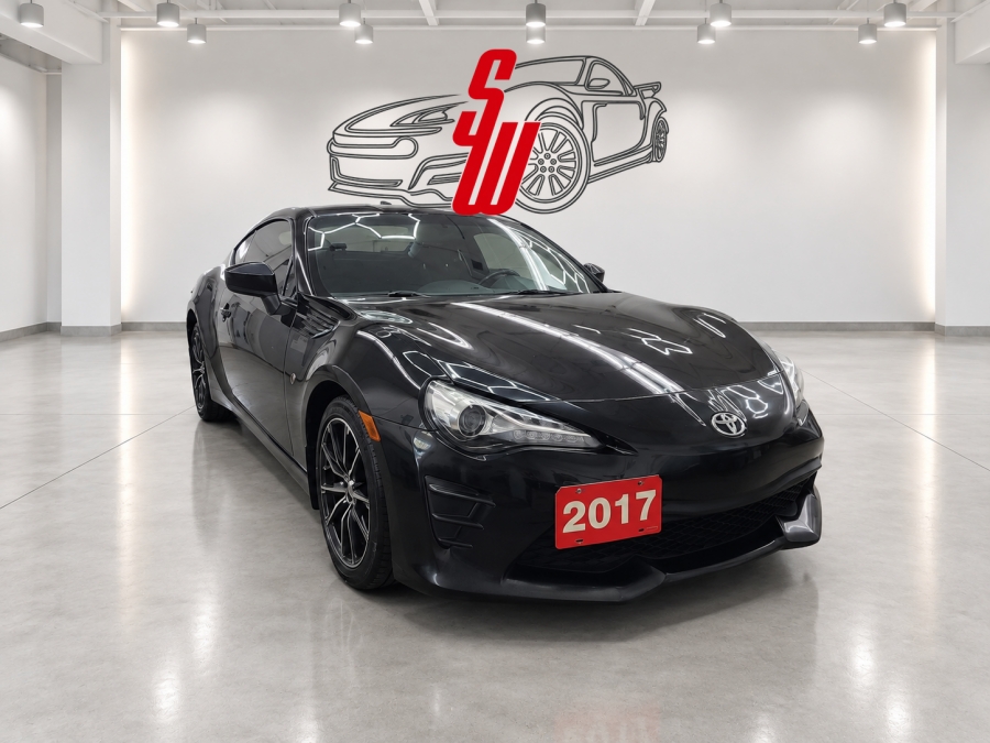 Black 2017 Toyota GR86 Coupe Rear-Wheel Drive Manual