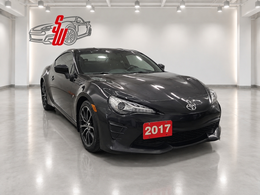 Black 2017 Toyota GR86 Coupe Rear-Wheel Drive Manual
