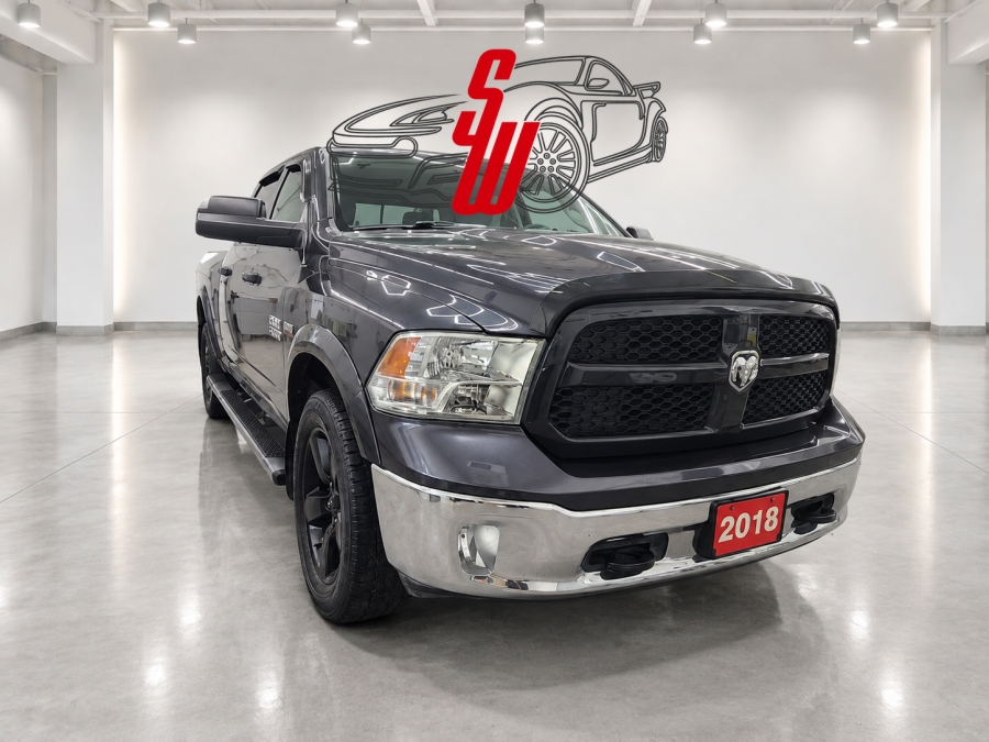 Gray 2018 RAM 1500 Pickup Truck Automatic