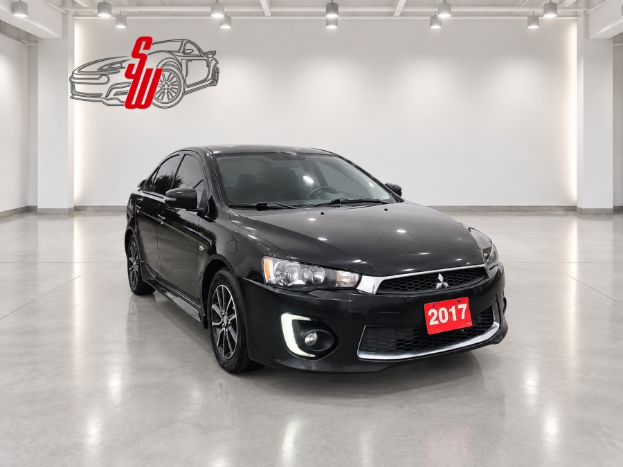 Black 2017 Mitsubishi Lancer Sedan  Automatic