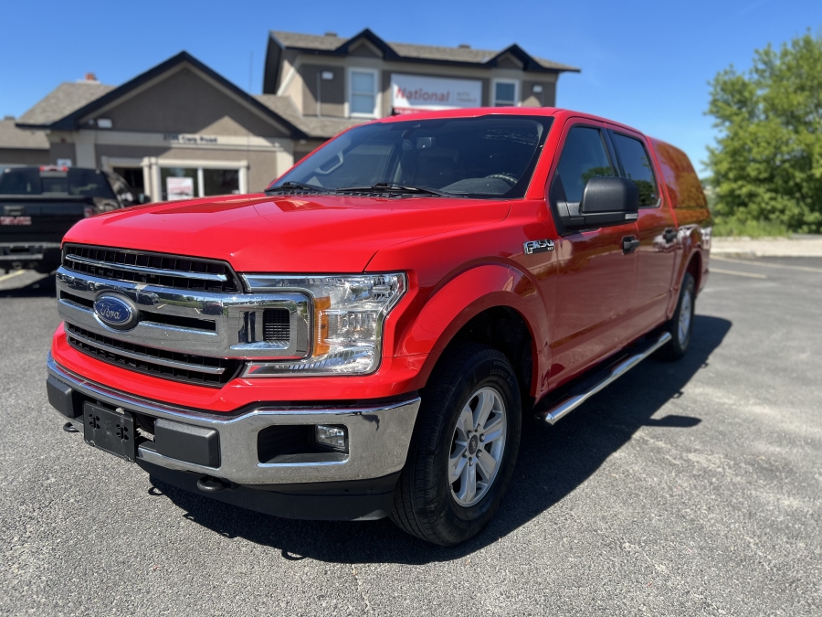 Red 2020 Ford F-150 XLT SuperCrew 4WD Pickup Truck Four-Wheel Drive 6-Speed Automatic