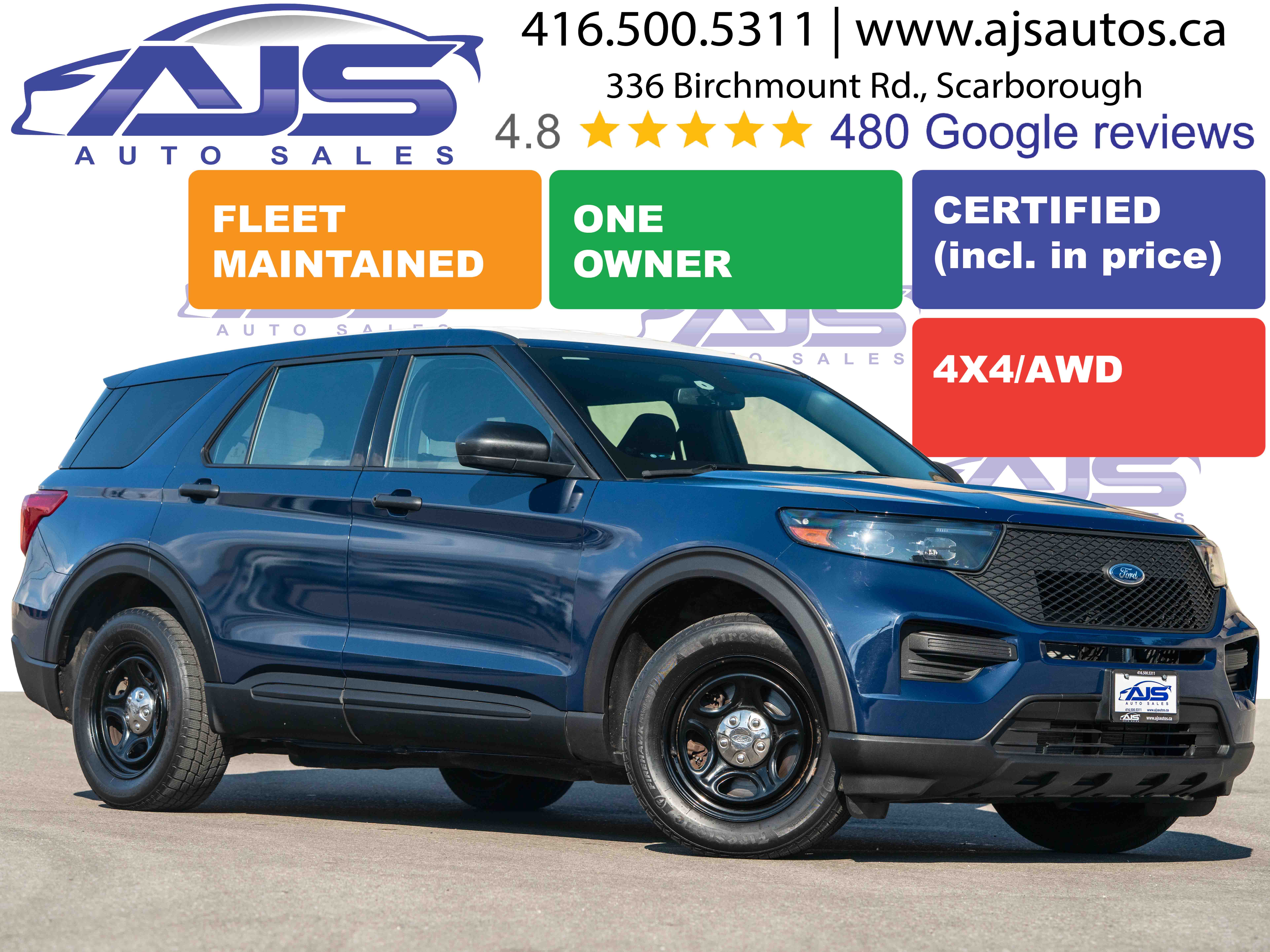 2020 Ford Explorer Police Interceptor Utility AWD