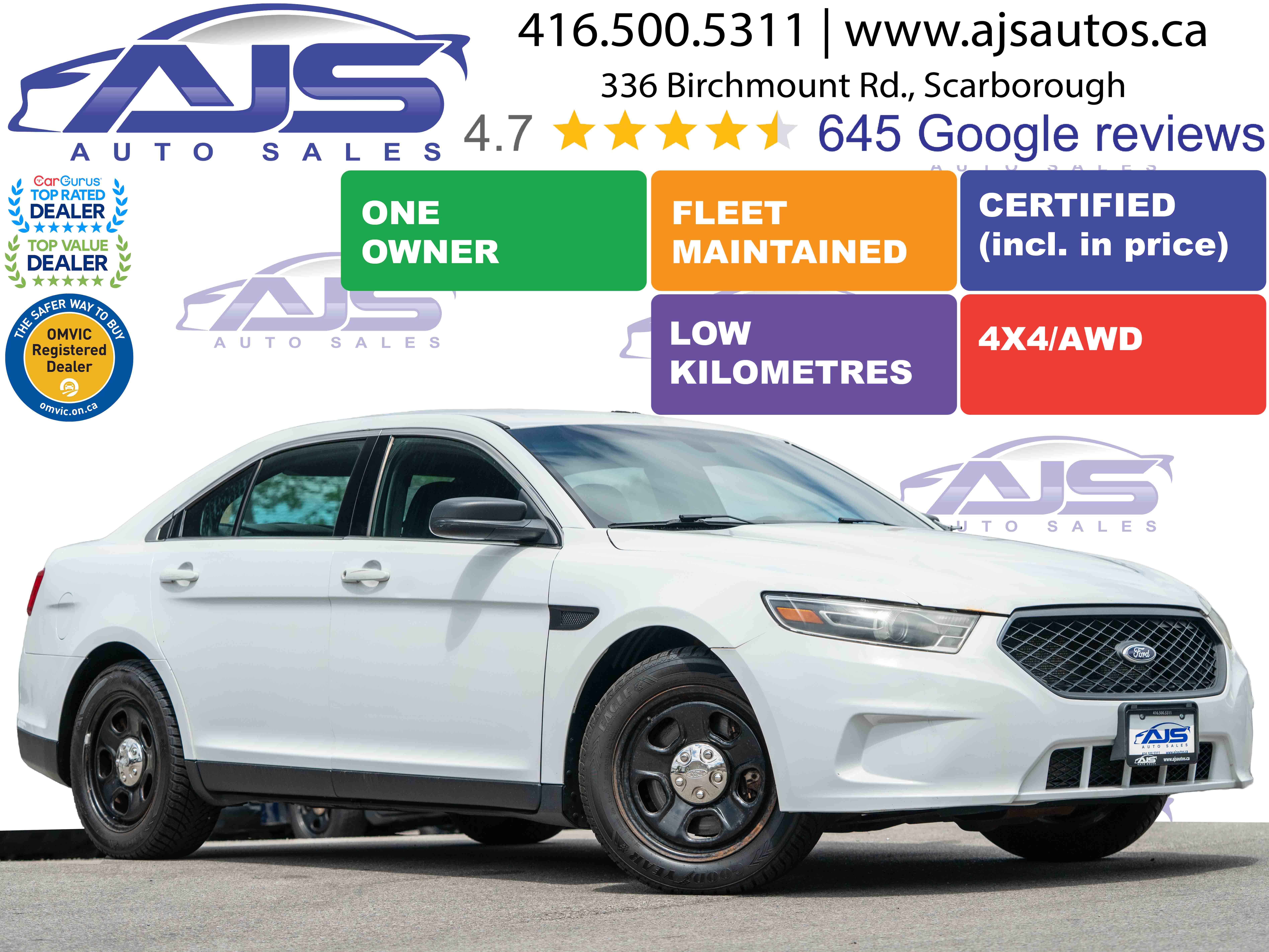 2015 Ford Taurus Police Interceptor AWD