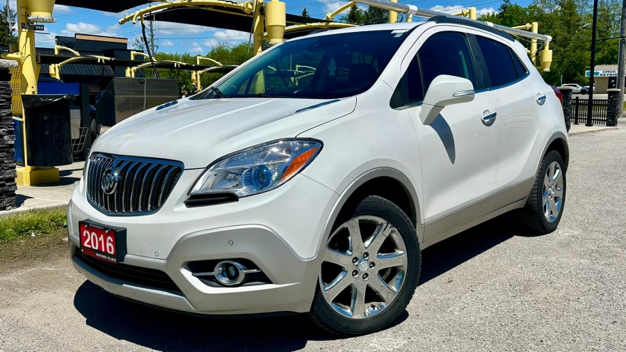 White 2016 Buick Encore Premium AWD SUV / Crossover All-Wheel Drive Automatic