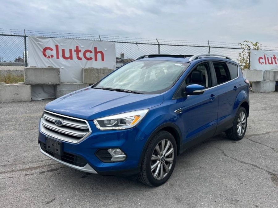 Blue 2018 Ford Escape SUV / Crossover All-Wheel Drive Automatic