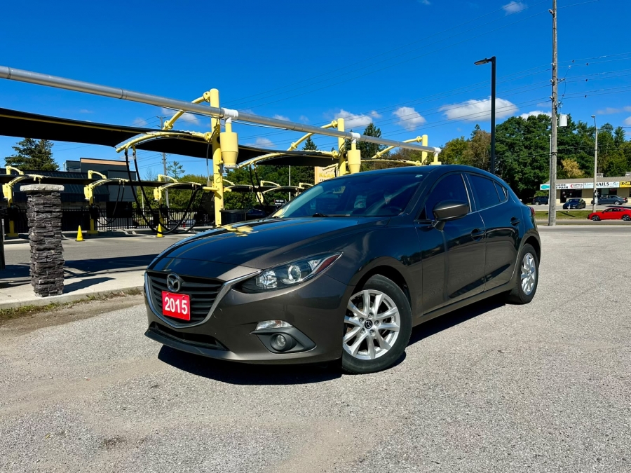 Gray 2015 Mazda MAZDA3 Sport Hatchback Automatic