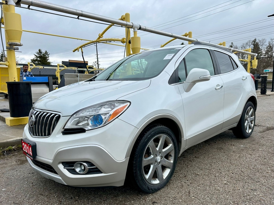 White 2014 Buick Encore SUV / Crossover Front-Wheel Drive Automatic