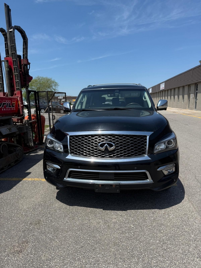 Black 2016 INFINITI QX80 SUV / Crossover Automatic