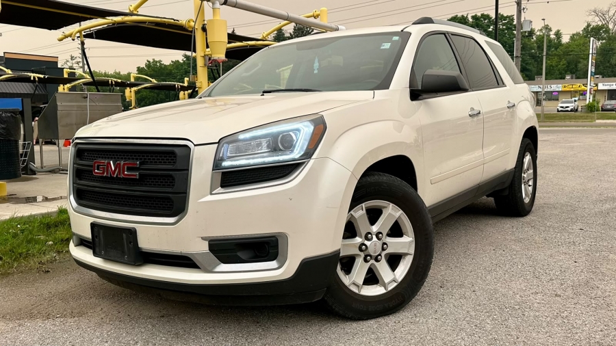 White 2015 GMC Acadia SUV / Crossover All-Wheel Drive Automatic