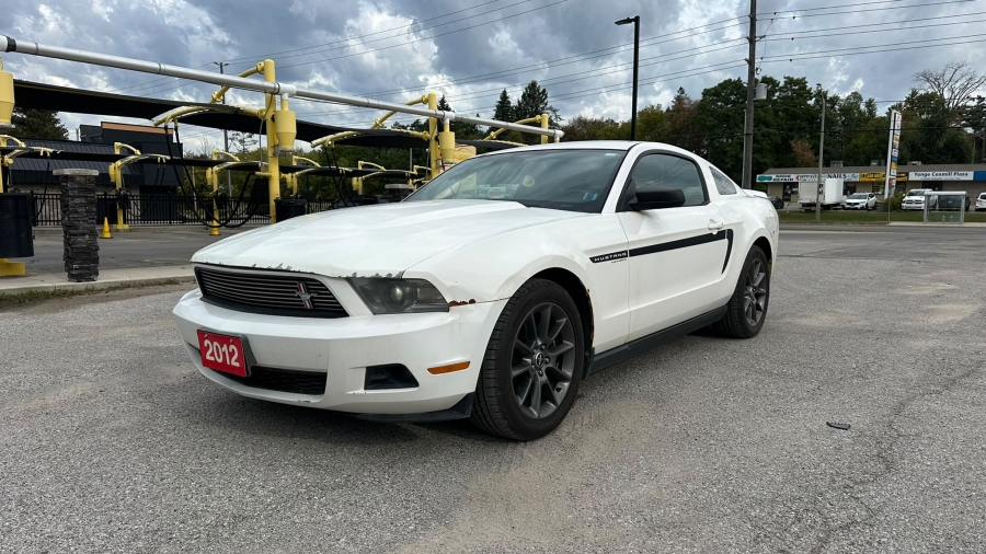 White 2012 Ford Mustang Coupe Automatic