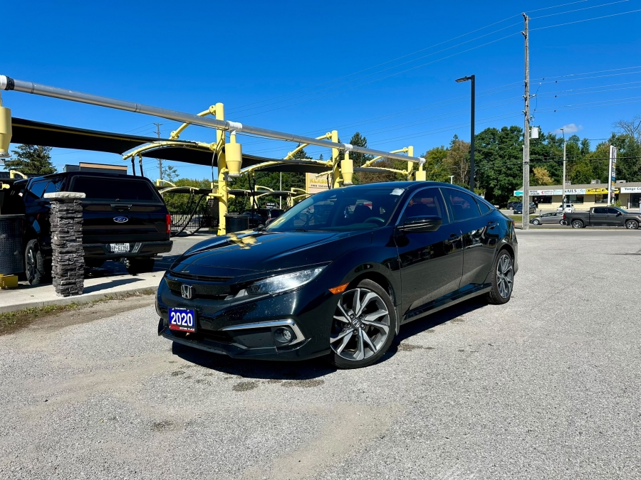 Black 2020 Honda Civic Sedan Front-Wheel Drive Automatic