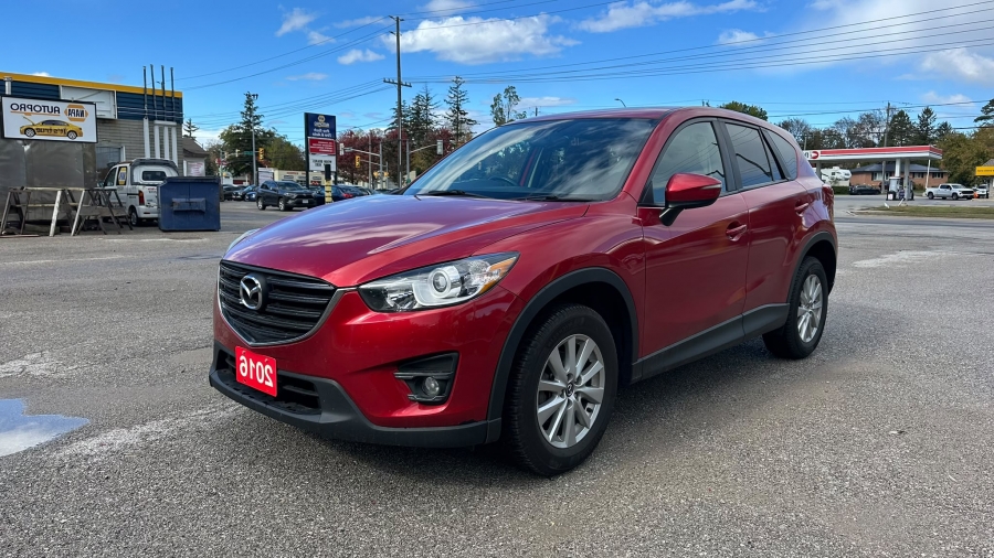 Red 2016 Mazda CX-5 SUV / Crossover Front-Wheel Drive Automatic