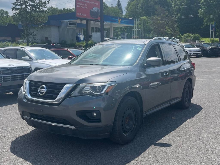 Gray 2017 Nissan Pathfinder SUV / Crossover Continuously Variable Transmission
