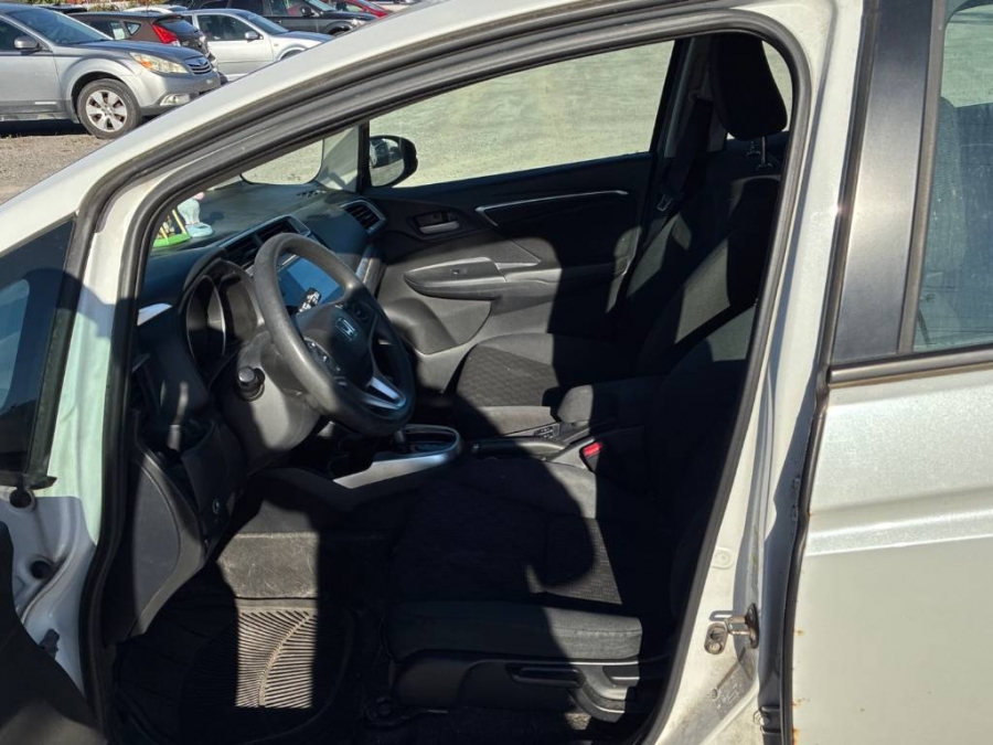White 2016 Honda Fit Hatchback Front-Wheel Drive Automatic