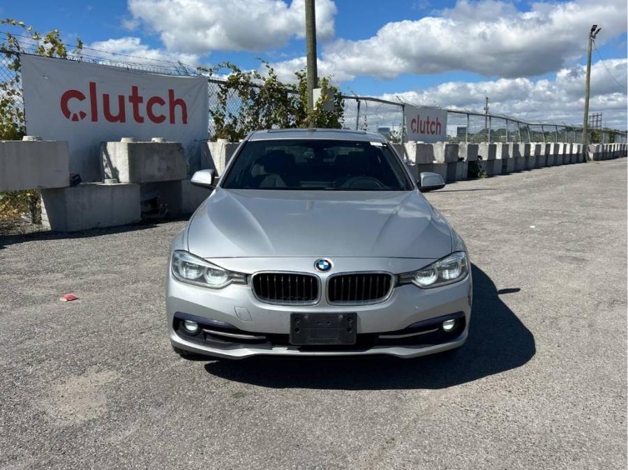 Silver 2018 BMW 3 Series Sedan All-Wheel Drive Automatic